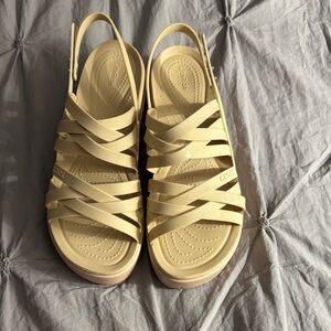 CROCS Women's Sandals in Cream